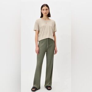 John Elliott Women's Relaxed Jersey Tee T-Shirt in Desert Sand Size 1 / Small